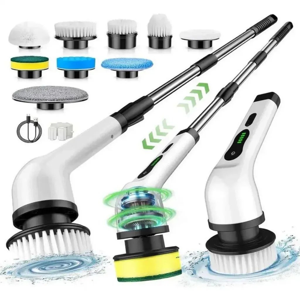CEPILLO ELECTRICO MULTIFUNCIONAL LIMPIEZA 9 EN 1 ELECTRIC CLEANING BRUSH