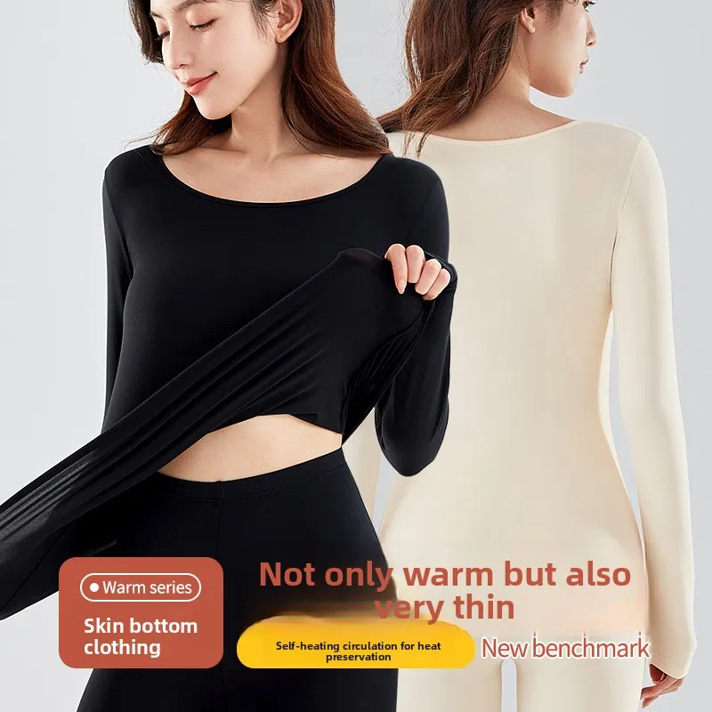 BLUSA TERMICA MANGA LARGA (2XL, BEIGE)