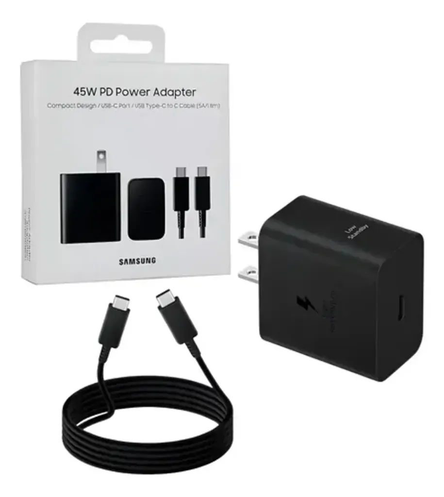 CARGADOR SAMSUNG 45W PD – CAJA BLANCA