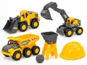 SET DE CAMIONES DE CONSTRUCCION 6 PCS