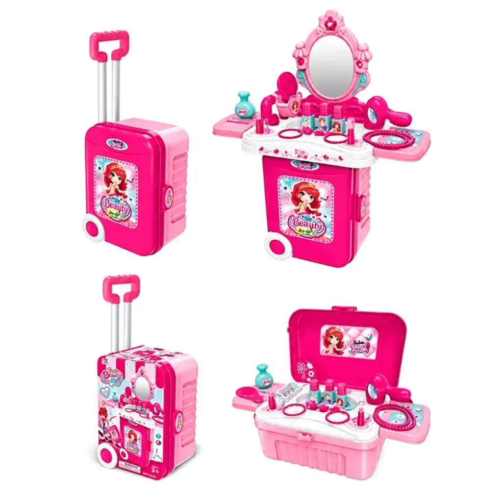 [BOD-JUG-086] JUGUETE MALETA DE BELLEZA PRINCESA 3 EN 1