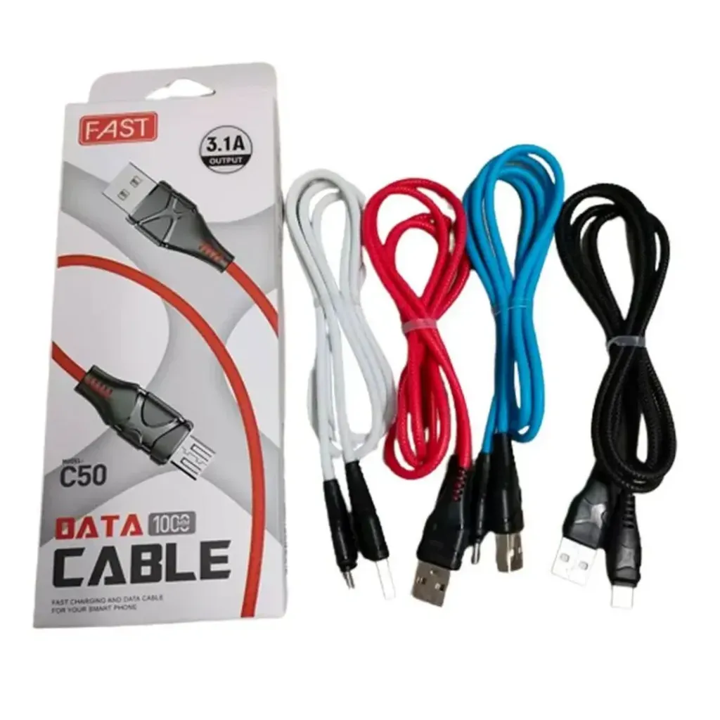 CABLE USB V8 MICRO FAST 3.1A