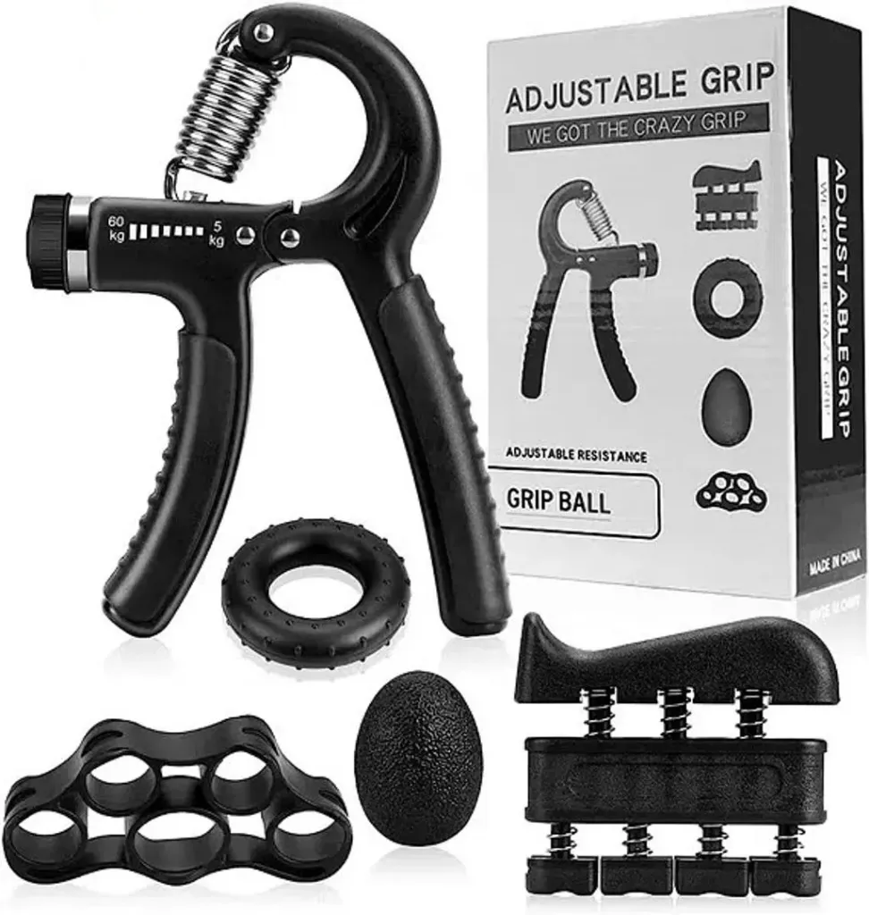 EJERCITADOR DE MANO AJUSTABLE GRIP BALL D-180
