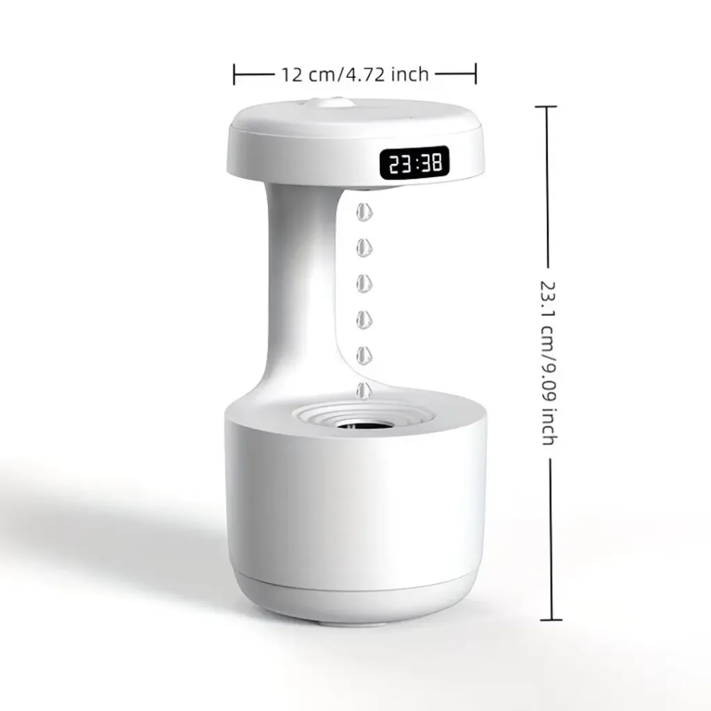 HUMIDIFICADOR DIFUSOR ANTIGRAVEDAD - HOLDMAY