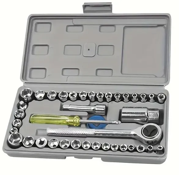 SET COMBINADO COPAS DE HERRAMIENTA RACHET 40 PIEZAS