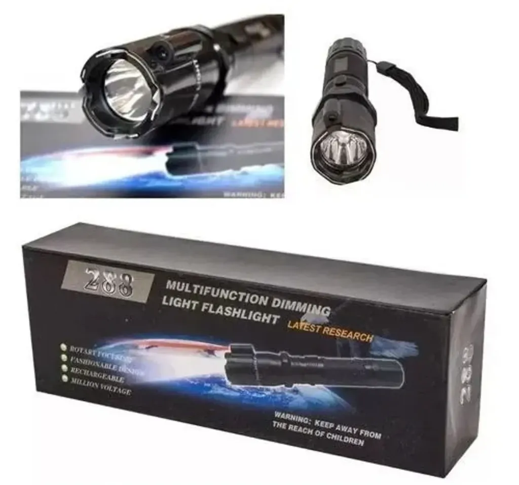 LINTERNA CON TASER 288