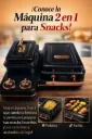 MAQUINA SANDWITCH MULTIFUNCIONAL DESAYUNO ELECTRICA VB262A