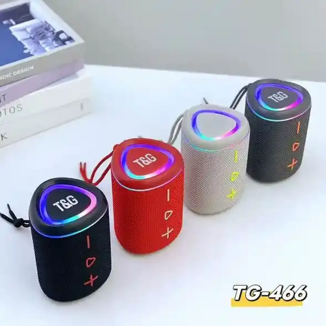 PARLANTE BOCINA BLUETOOTH LUZ LED TG-466