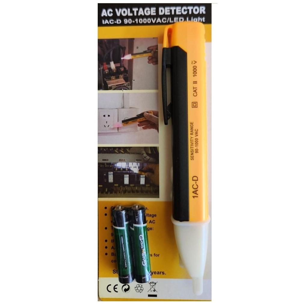 TESTER - DETECTOR DE VOLTAGE - AC VOLTAGE ALERT - IAC-D - CA-195